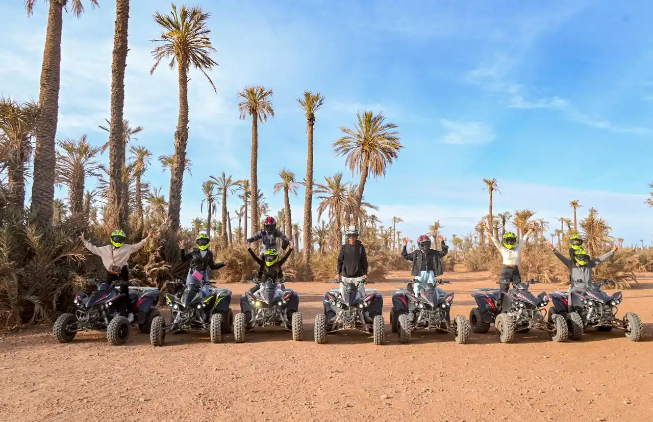 Palmeraie quad track