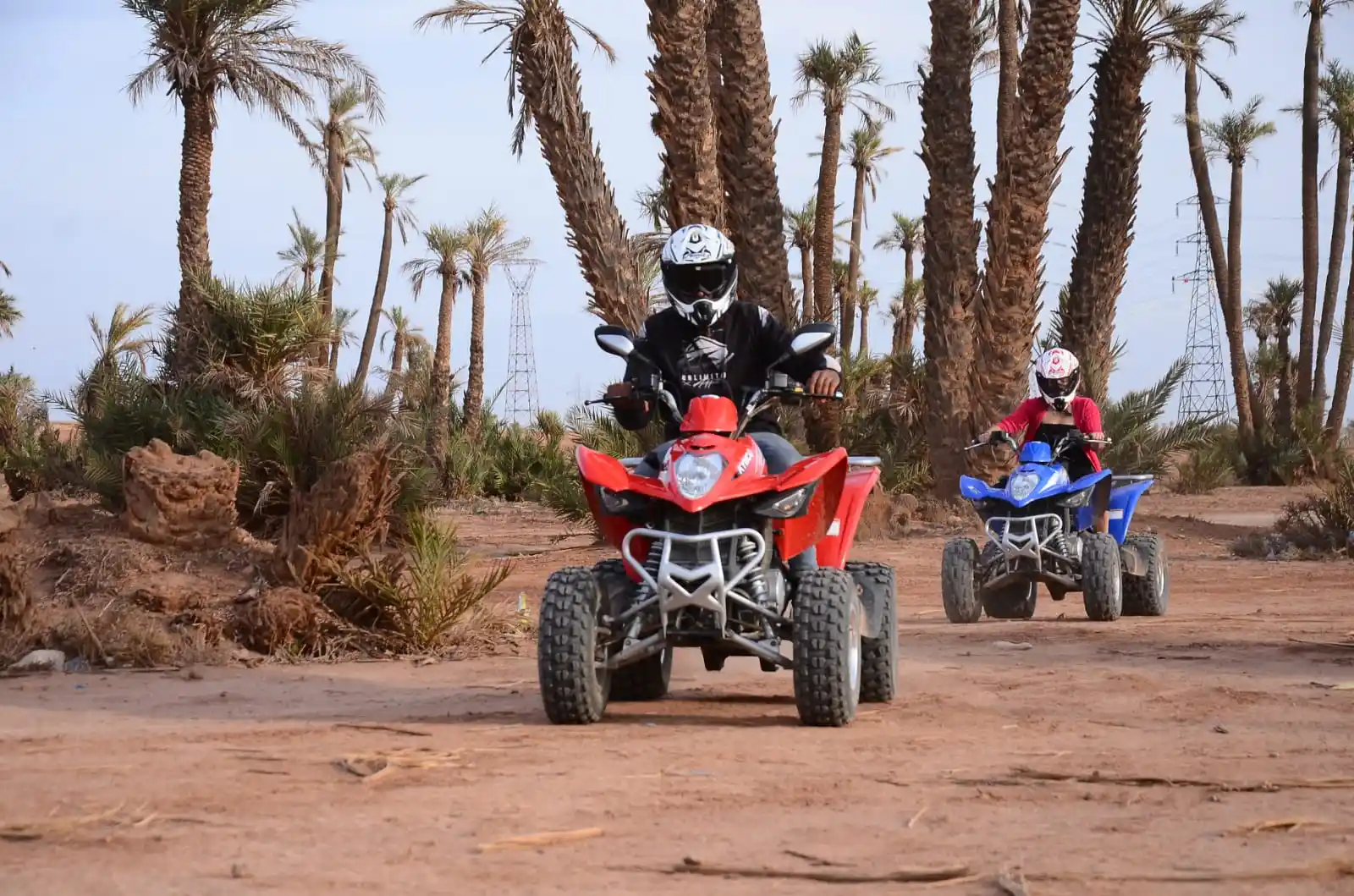 Quad biking in Marrakech desert